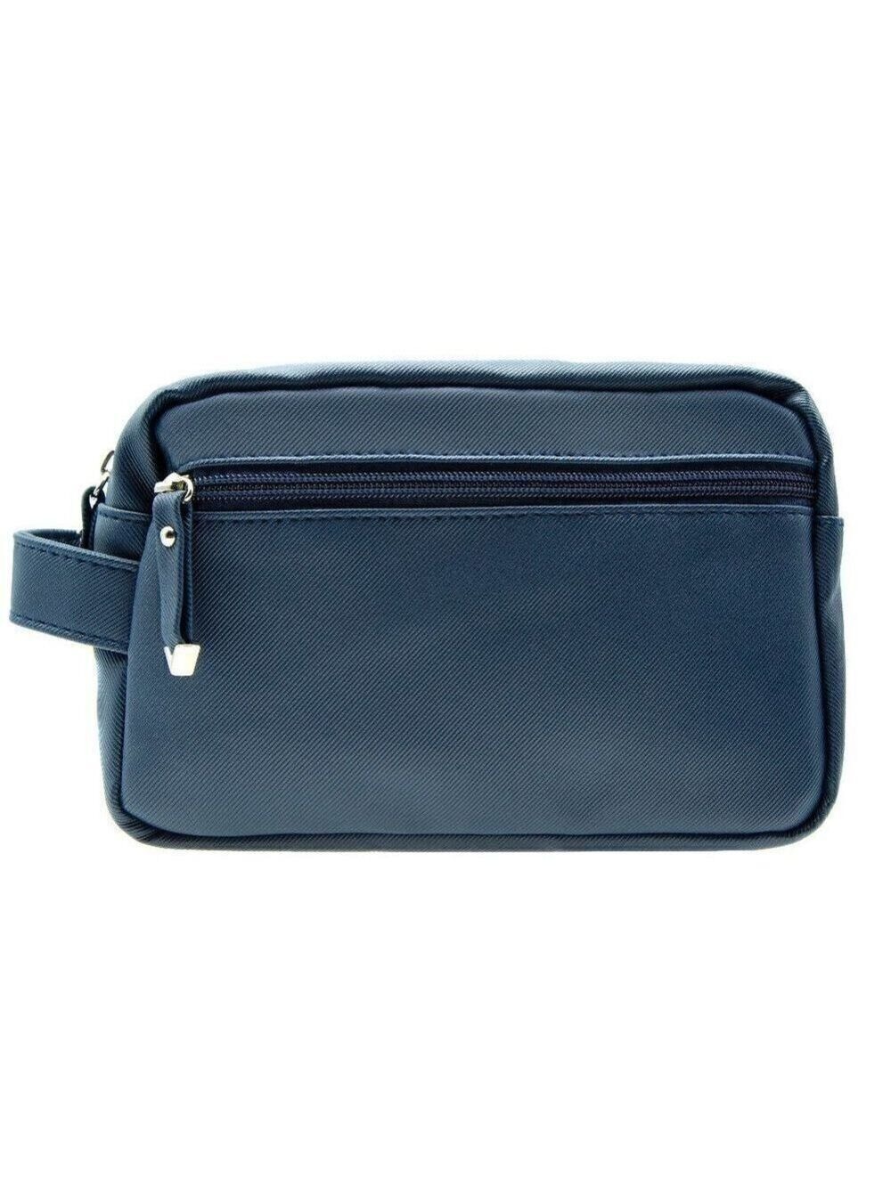 Men's Vegan Navy Blue Dopp kit